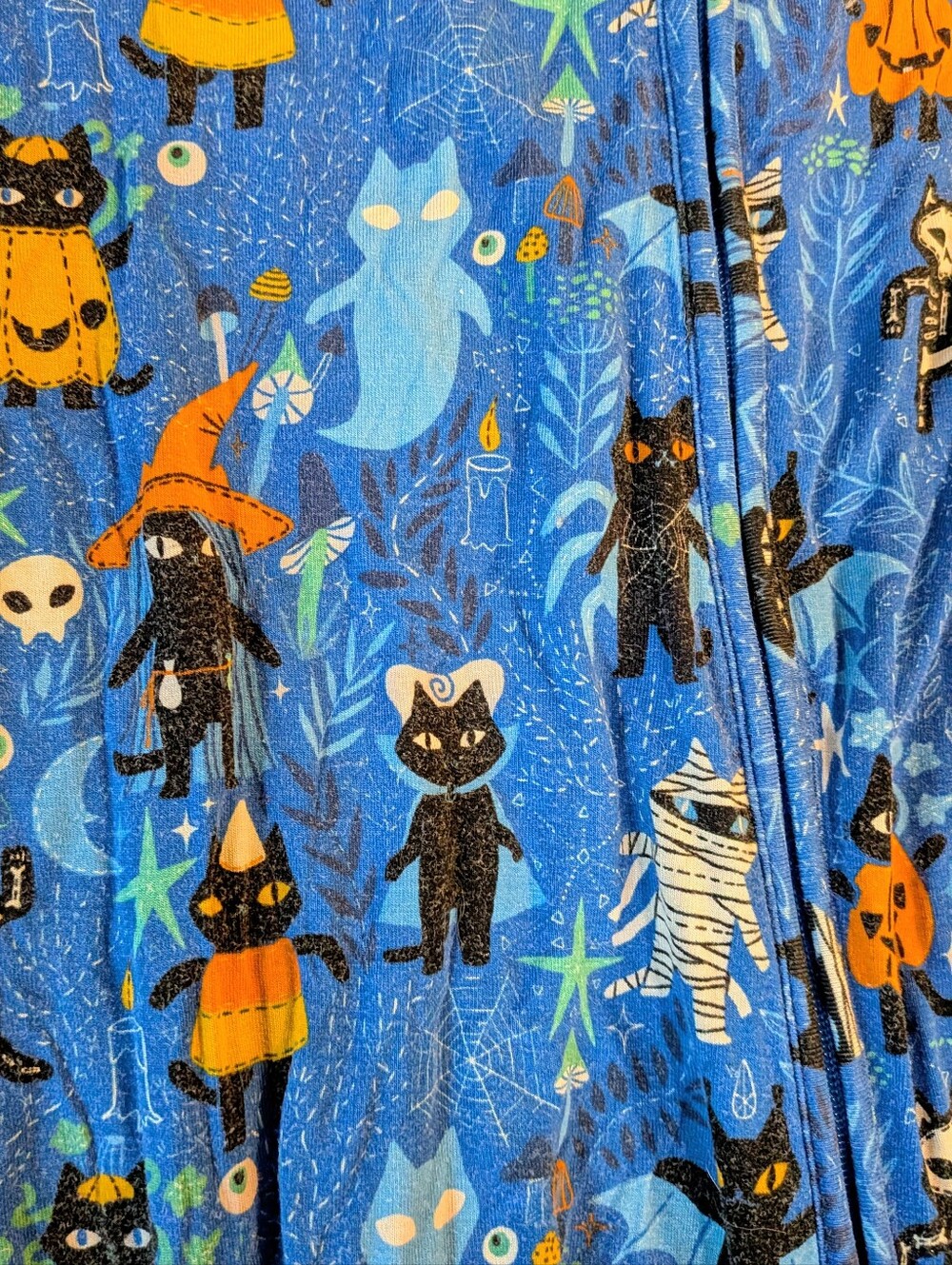 Muse Threads Bamboo  Halloween Pajamas For 1-3 Year olds